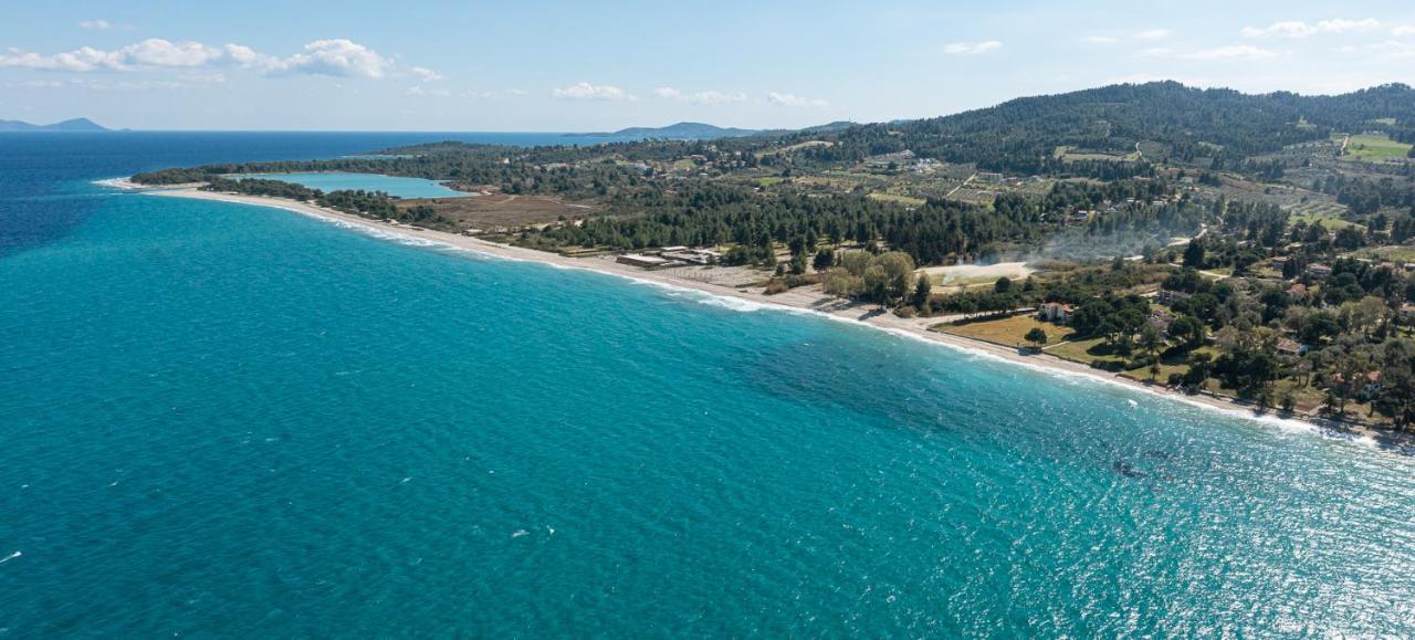 #Flh - Amalthia & Αthena Beachfront Houses In Pefkohori Екстер'єр фото